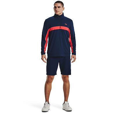 Men's Under Armour Storm Colorblock Mid-Layer Half-Zip Golf Pullover Top