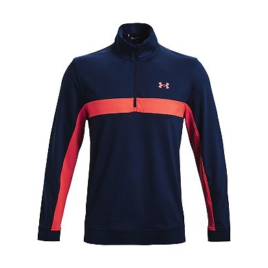 Men's Under Armour Storm Colorblock Mid-Layer Half-Zip Golf Pullover Top