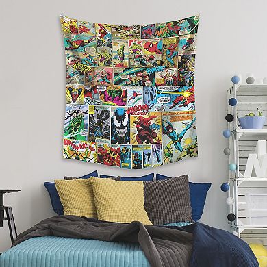 Roommates Marvel Comic Tapestry