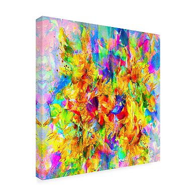 Trademark Fine Art Ata Alishahi Emotion Explosion Canvas Wall Art