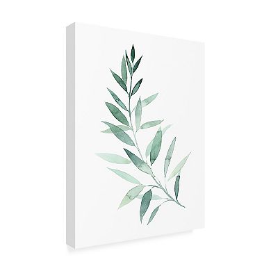 Trademark Fine Art Grace Popp Sea Glass Sprig I Canvas Wall Art