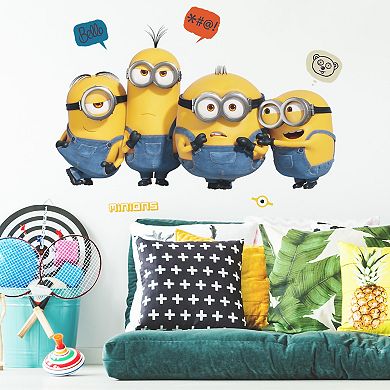 Minions 2 Giant Wall Decals by RoomMates