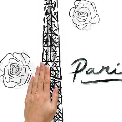 RoomMates Eiffel Tower Paris Giant Wall Decals