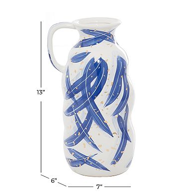 Stella & Eve Blue Decorative Vase Table Decor