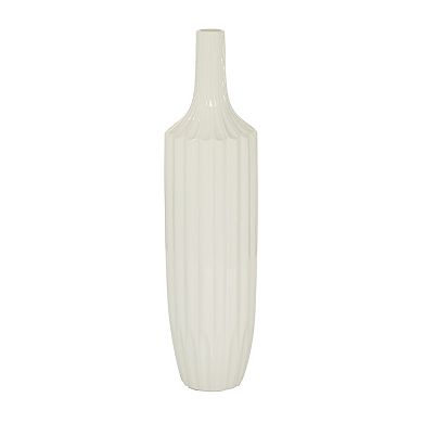 Stella & Eve Modern White Decorative Vase Floor Decor