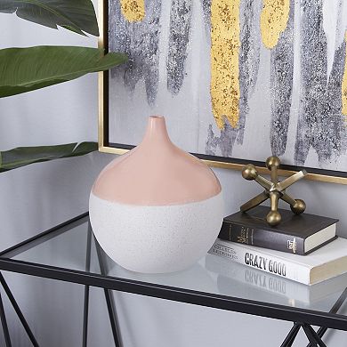 Stella & Eve Modern Pink Ceramic Vase