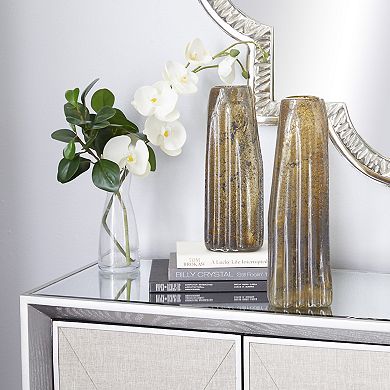 Stella & Eve Brown Glass Vase 2-piece Set