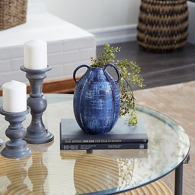 Stella & Eve Dark Blue Vase Table Decor