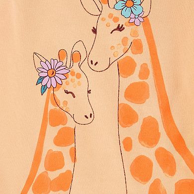 Toddler Girl Carter's Giraffe Jersey Graphic Tee