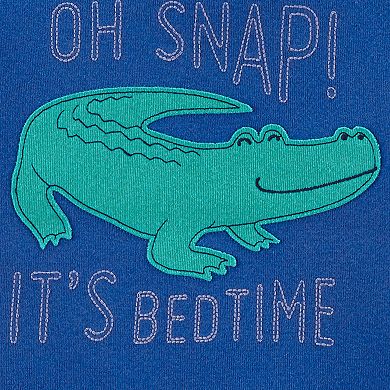 Baby Boy Carter's Alligator Tops & Bottoms Pajama Set