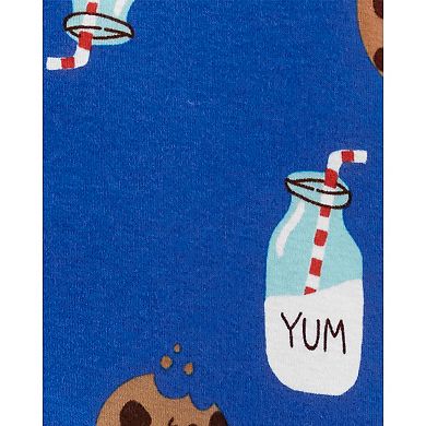 Toddler Boy Carter's Milk & Cookies Tops & Bottoms Pajama Set