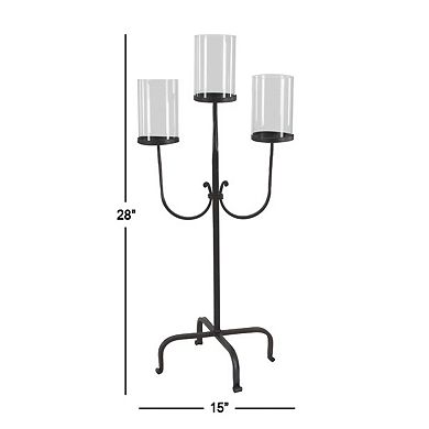 Stella & Eve Rustic Candelabra Floor Decor