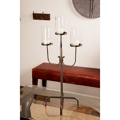 Stella & Eve Rustic Candelabra Floor Decor