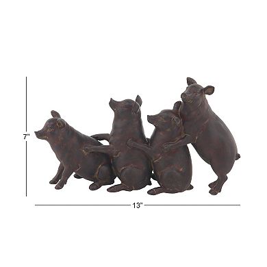 Stella & Eve Pig Sculpture Table Decor