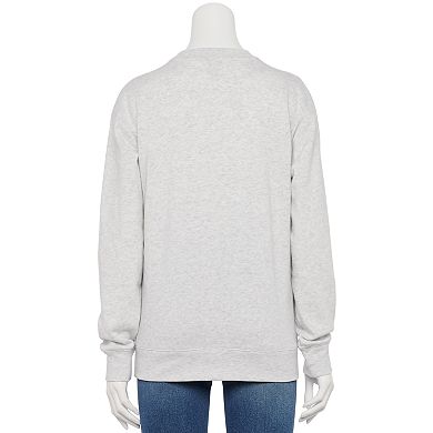 Juniors' Vans Crewneck Fleece Pullover