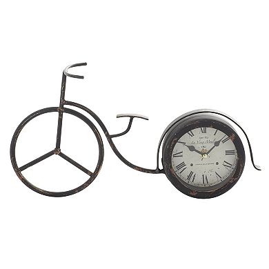 Stella & Eve Bicycle Iron Clock