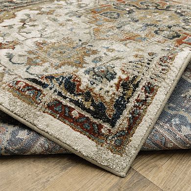 StyleHaven Valor Traditional Medallion Area Rug
