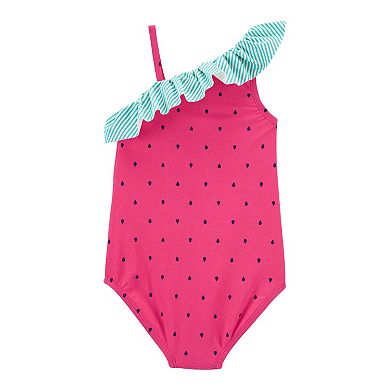 Toddler Girl Carter's Carter's Watermelon 1-Piece Swimsuit