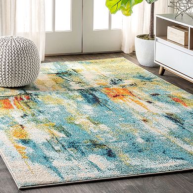 JONATHAN Y Contemporary POP Modern Abstract Waterfall Rug