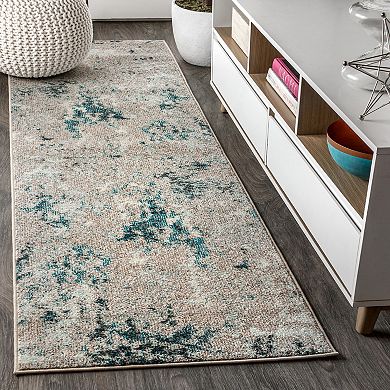 JONATHAN Y Contemporary POP Modern Abstract Vintage Faded Rug