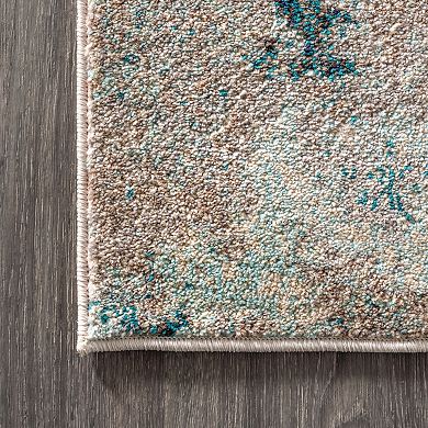 JONATHAN Y Contemporary POP Modern Abstract Vintage Faded Rug