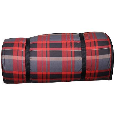 Disc-O-Bed Duvalay Child Luxury Memory Foam Sleeping Bag and Duvet, Lumberjack