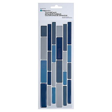 Truu Design 6-Piece Peel and Stick Backsplash Wall Tiles