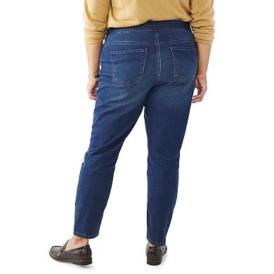 Plus Size Croft & Barrow® Pull-On Skinny Jeans