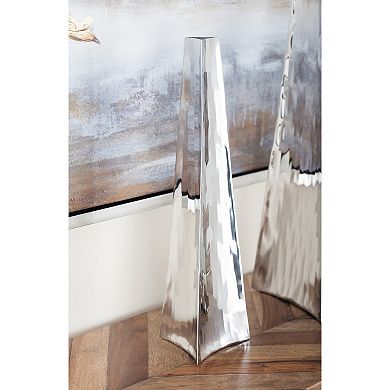 Stella & Eve Stainless Steel Decorative Vase Floor Decor