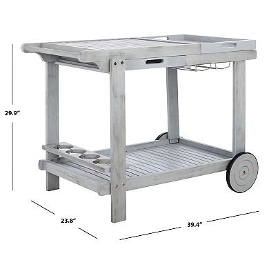 Safavieh Orland Tea Trolley Bar Cart