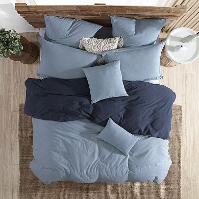 Swift Home Valatie Garment Dyed Duvet Cover Set with Shams