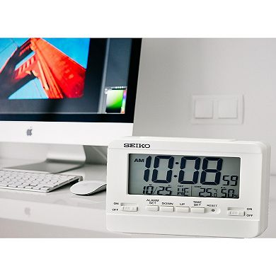 Seiko Everything Alarm Clock Table Decor