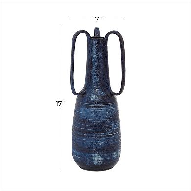 Stella & Eve Blue Decorative Vase Floor Decor