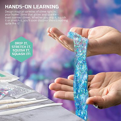 Discovery Mindblown 39-Piece Toy DIY Ultimate Slime Kit with Enchanted Case STEM Learning Set