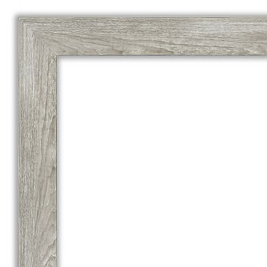 Amanti Art Dove Graywash Narrow Framed Cork Board Wall Decor