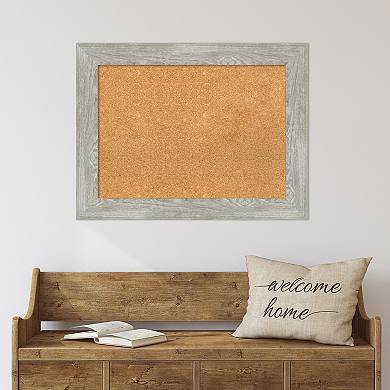 Amanti Art Graywash Framed Cork Board Wall Decor