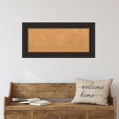 Amanti Art Accent Bronze Framed Natural Cork Board Wall Decor