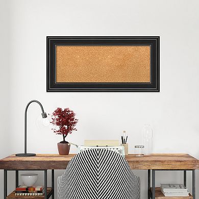 Amanti Art Ridge Black Framed Cork Board Wall Decor