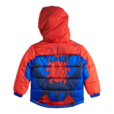 Toddler Boy Marvel Spider-Man Puffer Jacket