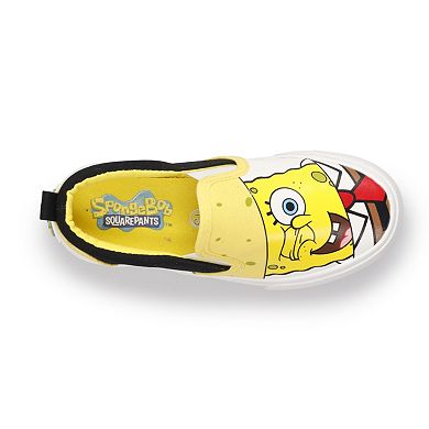 Nickelodeon SpongeBob SquarePants Little Kid Boys' Slip-On Sneakers