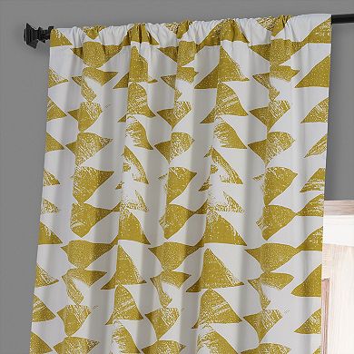 EFF Triad Printed Blackout Curtain Panel