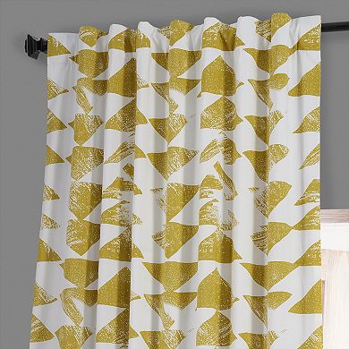 EFF Triad Printed Blackout Curtain Panel