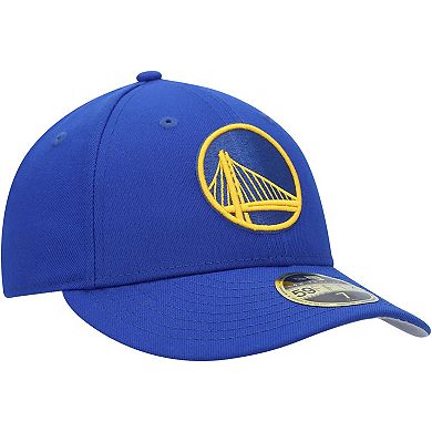 Men's New Era Royal Golden State Warriors Team Low Profile 59FIFTY Fitted Hat