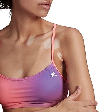 Women's adidas Melbourne UPF 50+ Bikini Top