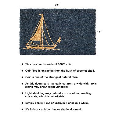 RugSmith Yacht Doormat - 18'' x 30''