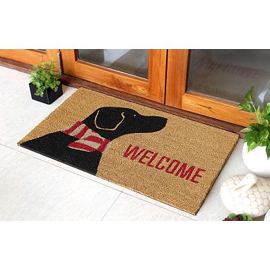 RugSmith Welcome Dog Doormat - 18'' x 30''