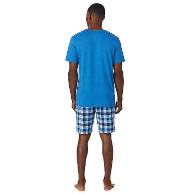 Big & Tall Cuddl Duds® Crewneck Tee & Sleep Shorts Set