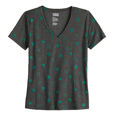 Women's Celebrate Together™ St. Patrick's Day V-Neck Graphic Tee