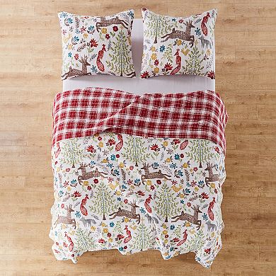 Levtex Home Folk Deer Quilt Set