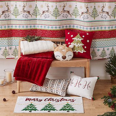 Levtex Home Comet & Cupid Deer Decorative Pillow